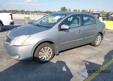 2010 Nissan Sentra 2.0S из США, поврежденный, VIN 3N1AB6AP8AL631244